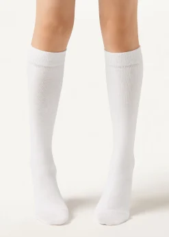 Atmungsaktive lange Baumwollsocken für Kinder