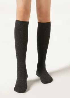 Atmungsaktive lange Baumwollsocken für Kinder
