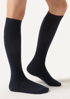 Atmungsaktive lange Baumwollsocken für Kinder
