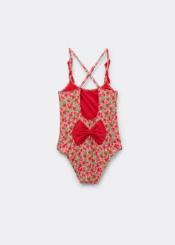 Badeanzug für Mädchen Strawberry Party