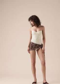 Badeanzug Sequin Net