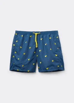 Bade-Boxershorts mit Muster für Herren Formentera