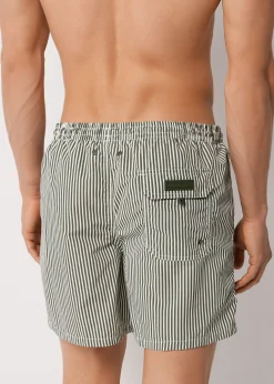 Bade-Boxershorts mit Muster für Herren Formentera