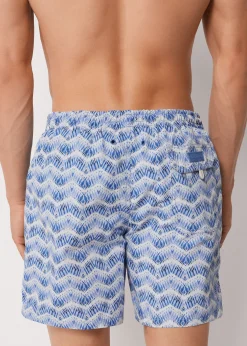 Bade-Boxershorts mit Muster für Herren Formentera