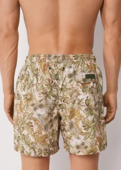 Bade-Boxershorts mit Muster für Herren Formentera