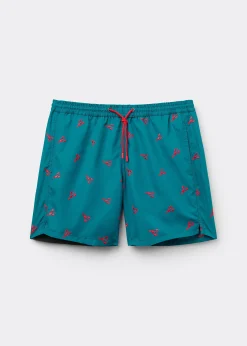 Bade-Boxershorts mit Muster für Herren Formentera