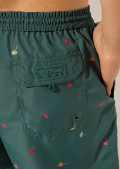 Bade-Boxershorts mit Muster für Herren Formentera