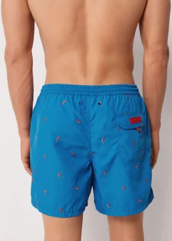 Bade-Boxershorts mit Muster für Herren Formentera