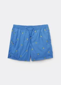 Bade-Boxershorts mit Muster für Herren Formentera