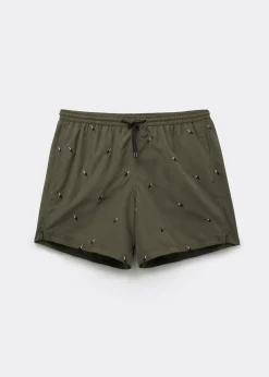 Bade-Boxershorts mit Muster für Herren Formentera