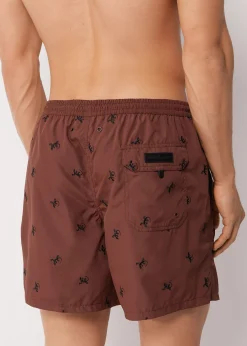 Bade-Boxershorts mit Muster für Herren Formentera