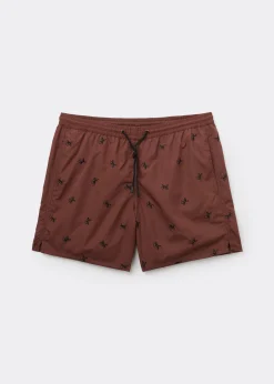 Bade-Boxershorts mit Muster für Herren Formentera