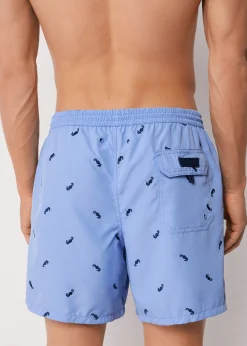 Bade-Boxershorts mit Muster für Herren Formentera
