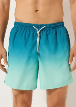 Bade-Boxershorts mit Muster für Herren Formentera
