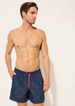 Bade-Boxershorts mit Muster für Herren Formentera