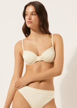 Balconette-Bikinioberteil Shiny Satin