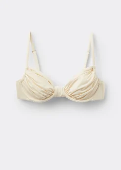 Balconette-Bikinioberteil Shiny Satin
