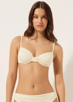 Balconette-Bikinioberteil Shiny Satin