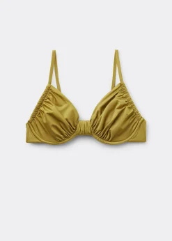 Balconette-Bikinioberteil Shiny Satin