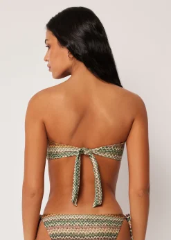 Bandeau-Bikinioberteil Elegant Ethnic
