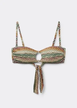 Bandeau-Bikinioberteil Elegant Ethnic