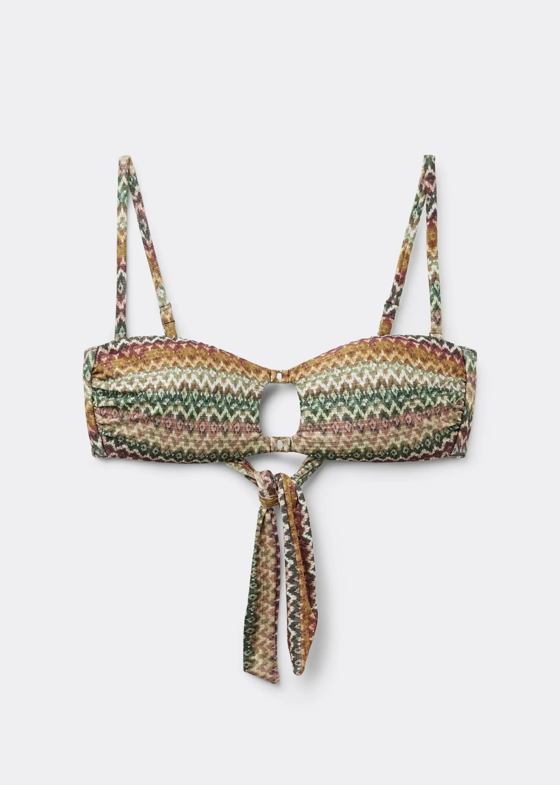 Bandeau-Bikinioberteil Elegant Ethnic