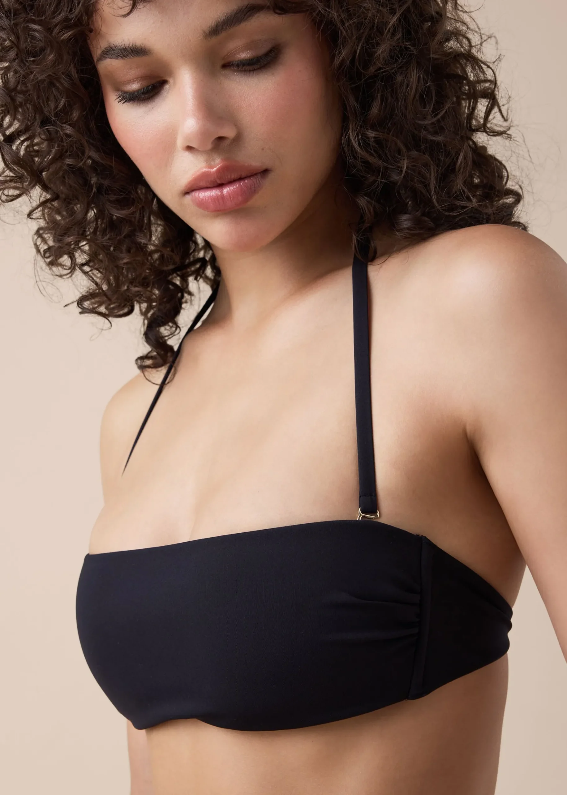 Bandeau-Bikinioberteil Premium Fit