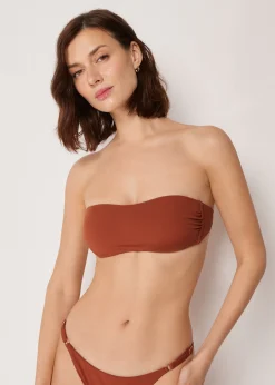 Bandeau-Bikinioberteil Premium Fit