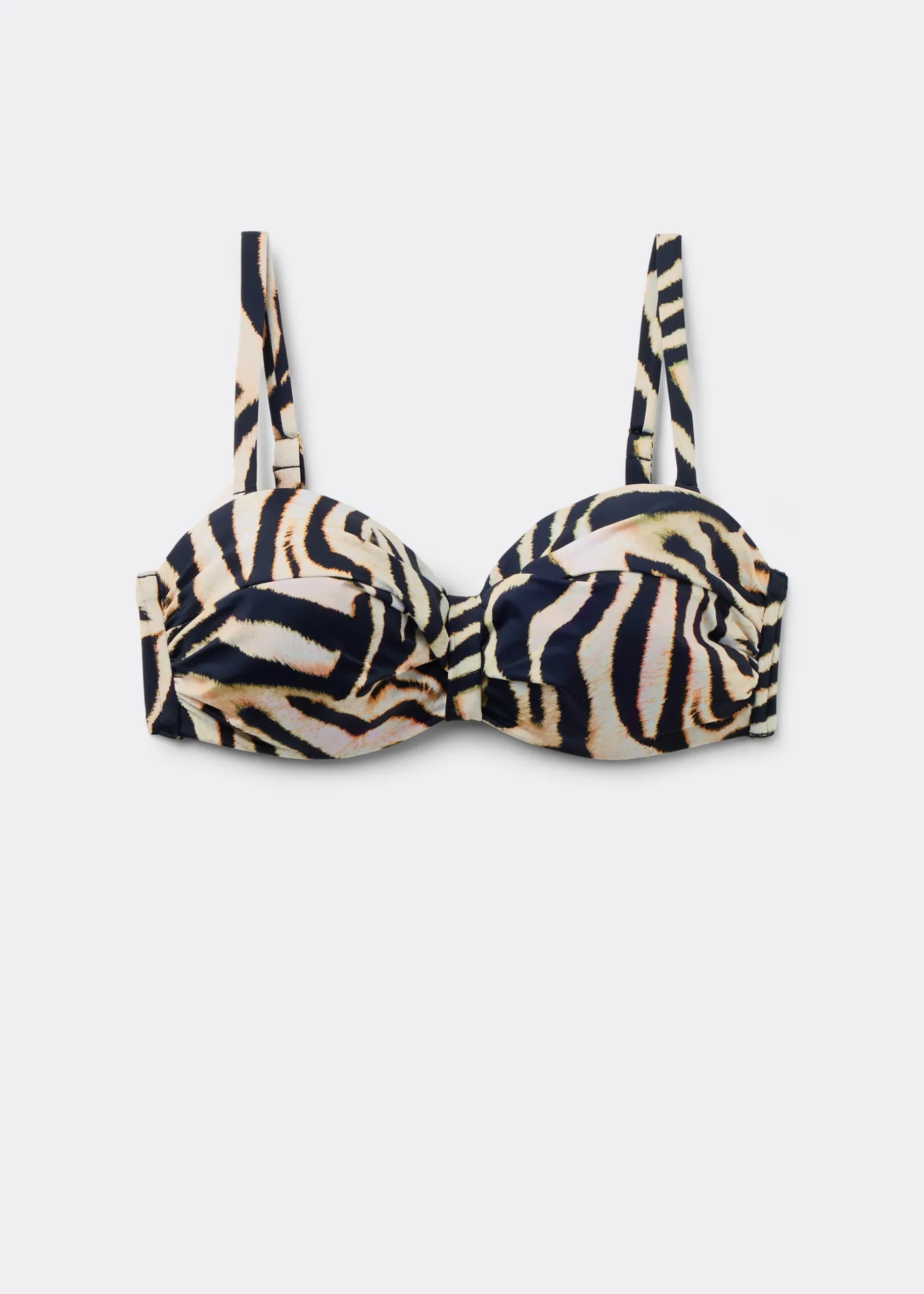 Bandeau-Bikinioberteil Savannah Zebra