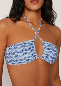 Bandeau-Bikinioberteil Water Reflection