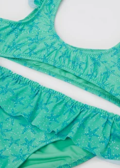 Bikini für Mädchen Glittery Starfish