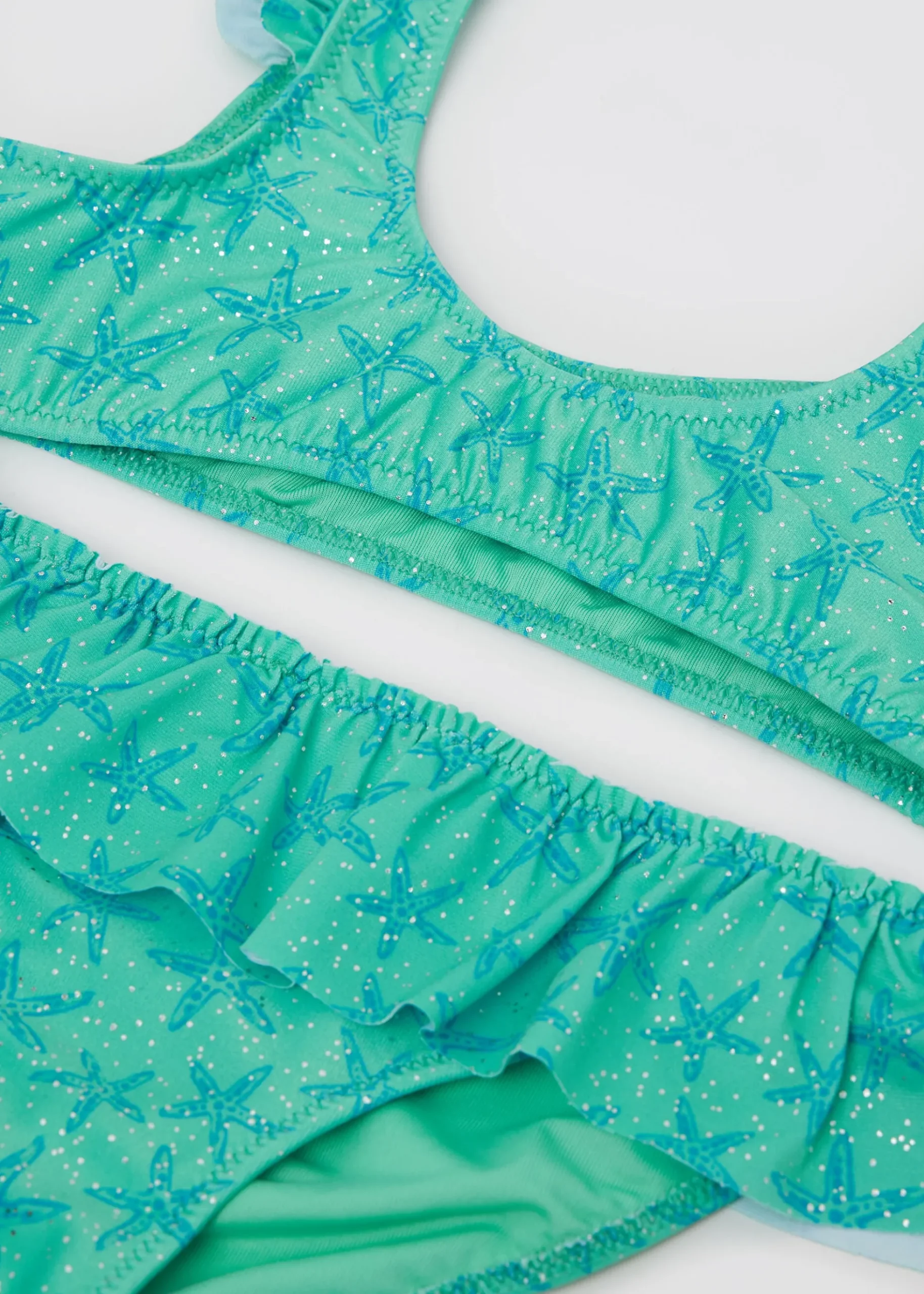 Bikini für Mädchen Glittery Starfish