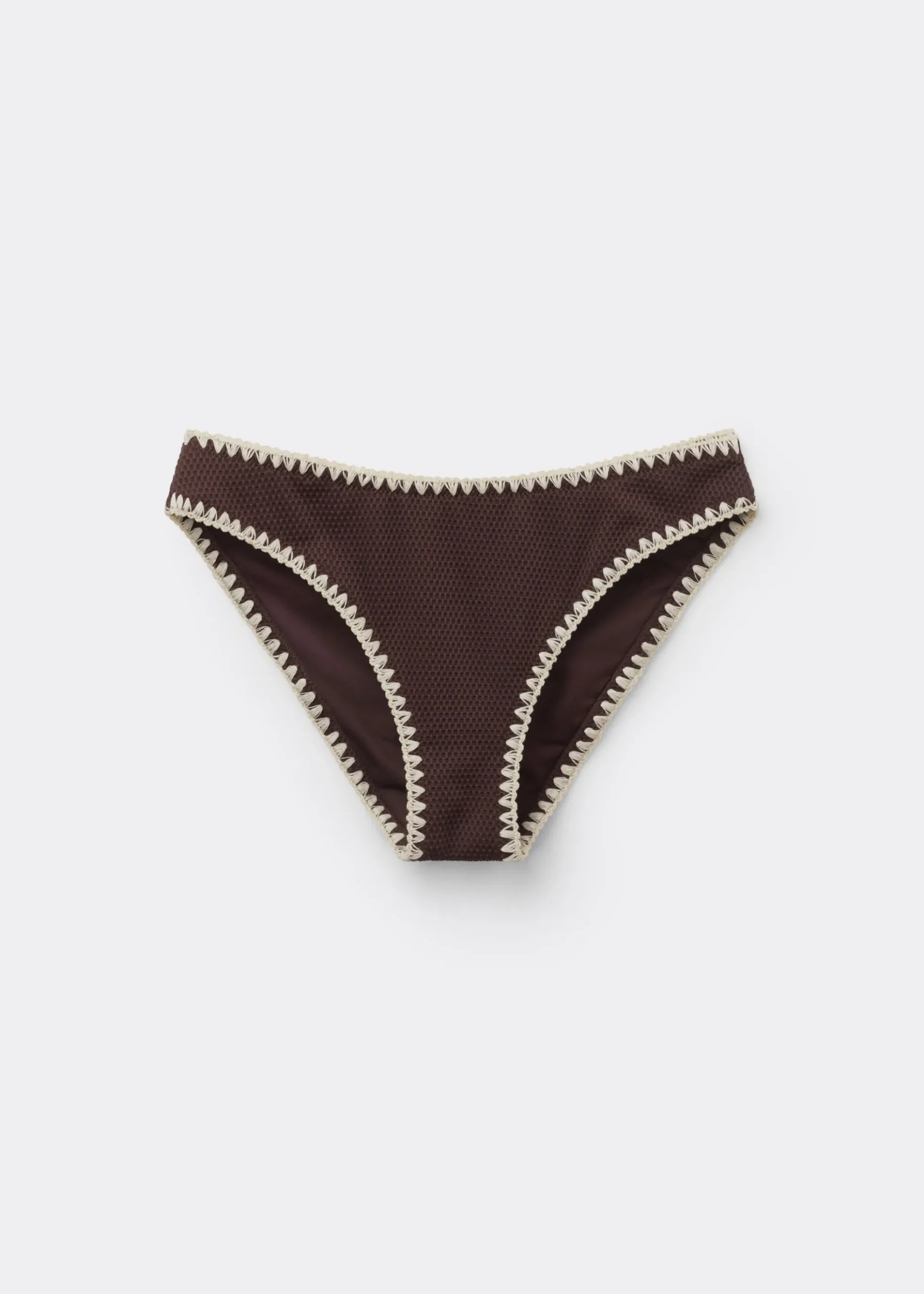 Bikinihose Bicolor Embroidery