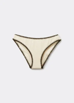 Bikinihose Bicolor Embroidery