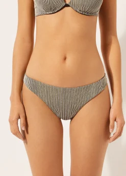 Bikinihose Golden Stripes