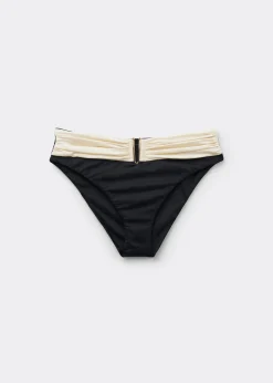 Bikinihose mit hohem Bund Elegant Bicolor