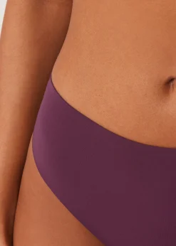 Bikinihose mit hohem Bund Invisible Bonding