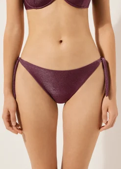 Bikinihose mit Schleifen Golden Glow