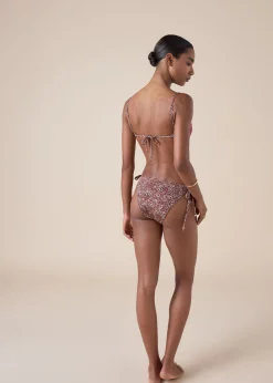 Bikinihose mit schmalen Bändchen Bandana Patch