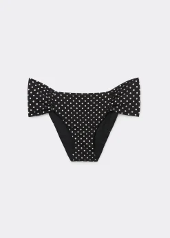 Bikinihose Polka Dot Black