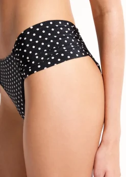 Bikinihose Polka Dot Black