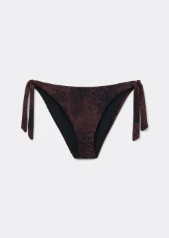 Bikini-Slip Dark Animalier