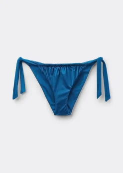 Bikini-Slip mit seitlichen Bändern Shiny Satin