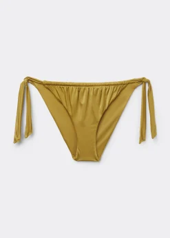 Bikini-Slip mit seitlichen Bändern Shiny Satin