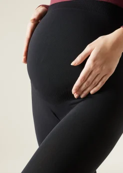 Blickdichte Schwangerschafts-Leggings