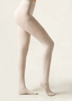 Blickdichte Strumpfhose Matt mit Kaschmir und Modal