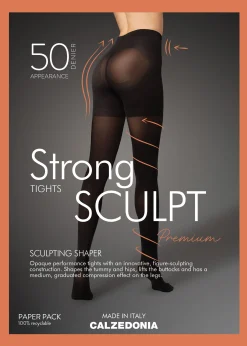 Blickdichte Strumpfhose Strong Sculpt Matt 50 Denier