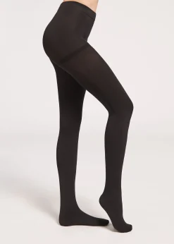 Blickdichte Thermo-Strumpfhose Matt