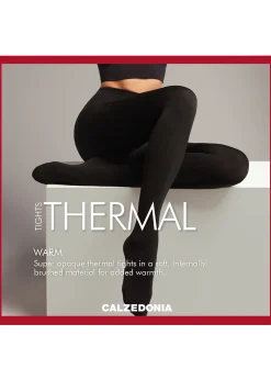 Blickdichte Thermo-Strumpfhose Matt