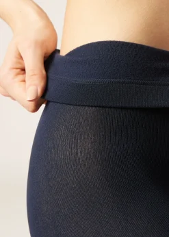 Blickdichte Thermo-Strumpfhose Matt